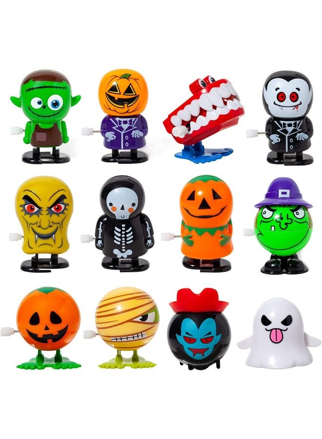 Loquat Children's  Clockwork Toy Gift Decoration Walking Ghost Pirate Skull Witch Jumping Cross-border-Color:12D  Suit - Image 1