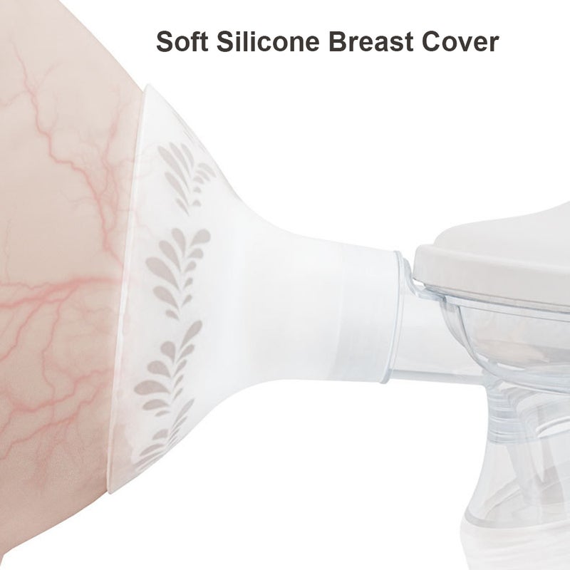 Portable Electric Breast Pump Hands Breast Pump for Breastfeeding 3 Modes& 9 Adjustable Suction Levels Low Noise Anti-Backflow Built-in Battery with 150ml Milk Bottles - Image 5