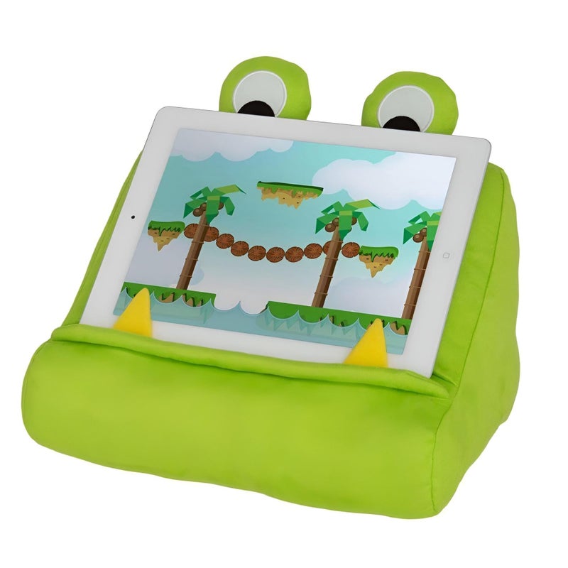 Reading Pillow - Soft Cuddly Lap Rest Cushion with Integrated Tablet Stand and Book Holder for Kids, Perfect Bedtime Companion for Young Readers, Writers, and Book Lovers Seeking Comfort (1 piece) - Image 1
