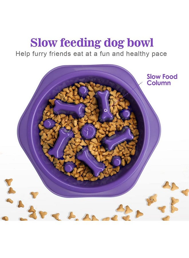 Anti-Chocking Slow Feeding Dog Bowl, Interactive Bloat Stop Bowl Dishes Non-Slide Dog Lick Treat Bowl | Dog Puzzle Bowl (Color As Per Available) - Image 4