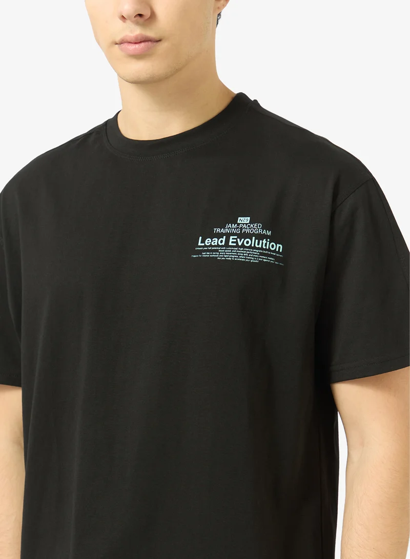 Ripples  Mens Drop Shoulder T-shirt for Men | Best Price UAE
