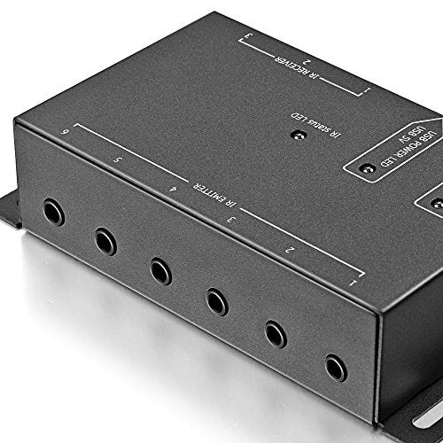 ICESPRING Infrared Repeater System IR Repeater Kit Control Up to 10 Devices Hidden IR System Infrared Remote Control Extender Kit - Image 4