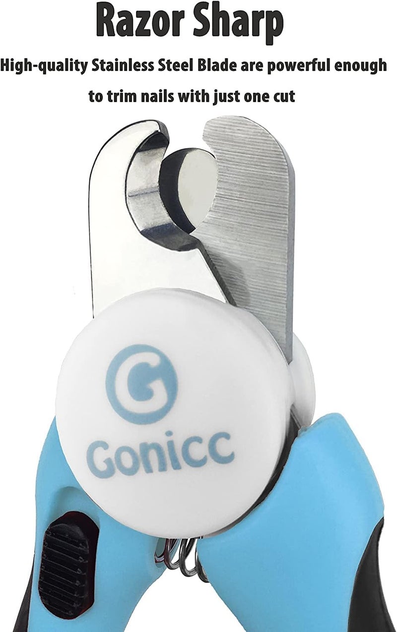 Gonicc Dog & Cat Nail Clippers with Safety Guard - Image 2
