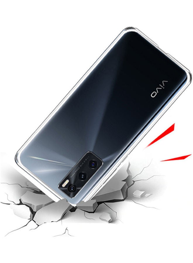 NIBEMINENT Protective Soft Back Case Cover For Vivo V20 SE Clear - Image 3