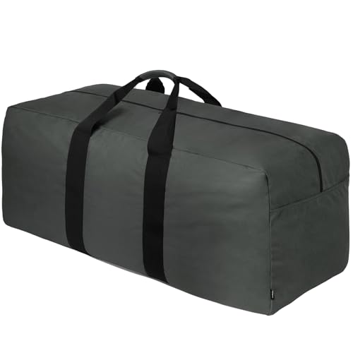 Vorspack Extra Large Duffle Bag for Travel 200L Duffel Bag for Men Gear Bag for Storage Foldable Weekender Bag for Overnight Camping Grey - Image 1