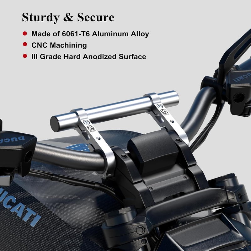 BRCOVAN Aluminum Alloy Handlebar Extensions - Image 2