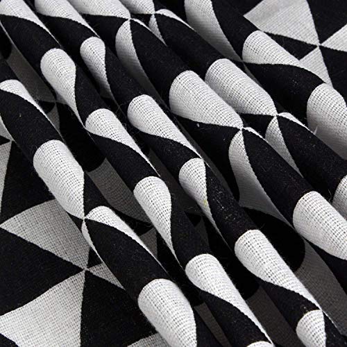 Zeinwap Refrigerator Cover Top With Storage Pockets - Anti-Dust Proof Cotton Cover Top 130 × 55 CM (Black, Pack of 1) - Image 5