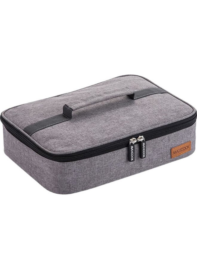 MAX COOK Maxcook Insulated Lunch Bag, Food Storage Container, Portable Bento Bag, Aluminum Foil, 30*20*6.5Cm, Mcpj956 - Image 1