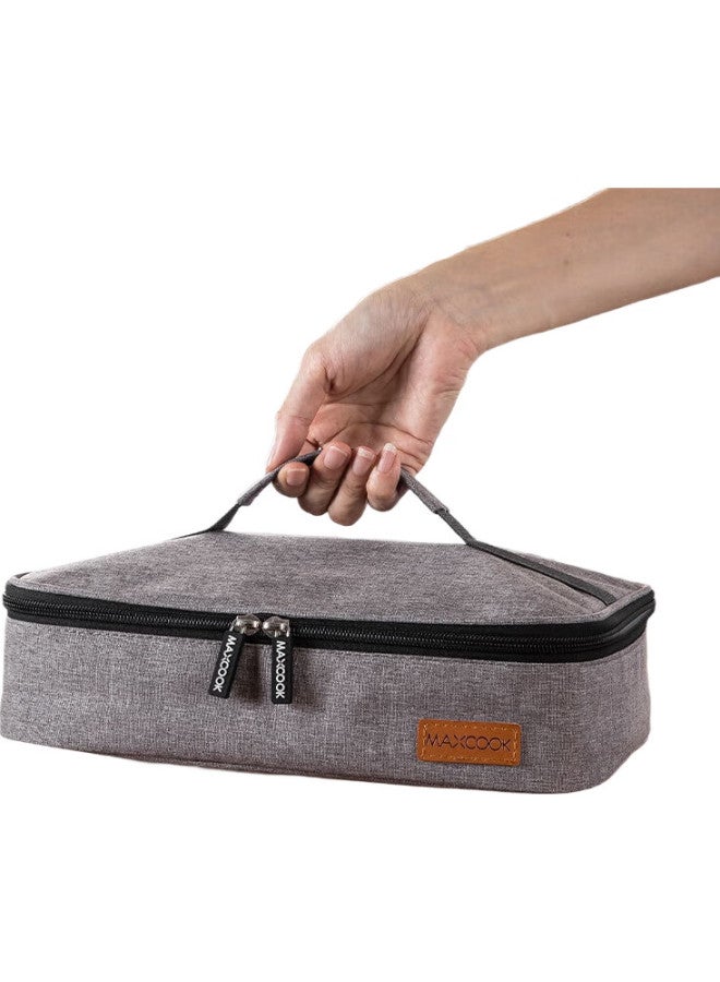 MAX COOK Maxcook Insulated Lunch Bag, Food Storage Container, Portable Bento Bag, Aluminum Foil, 30*20*6.5Cm, Mcpj956 - Image 3