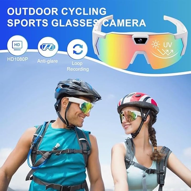 2026 Upgrade 4K HD POV Sports Glasses Camera for Action Cycling Hiking Color Change A - Image 4