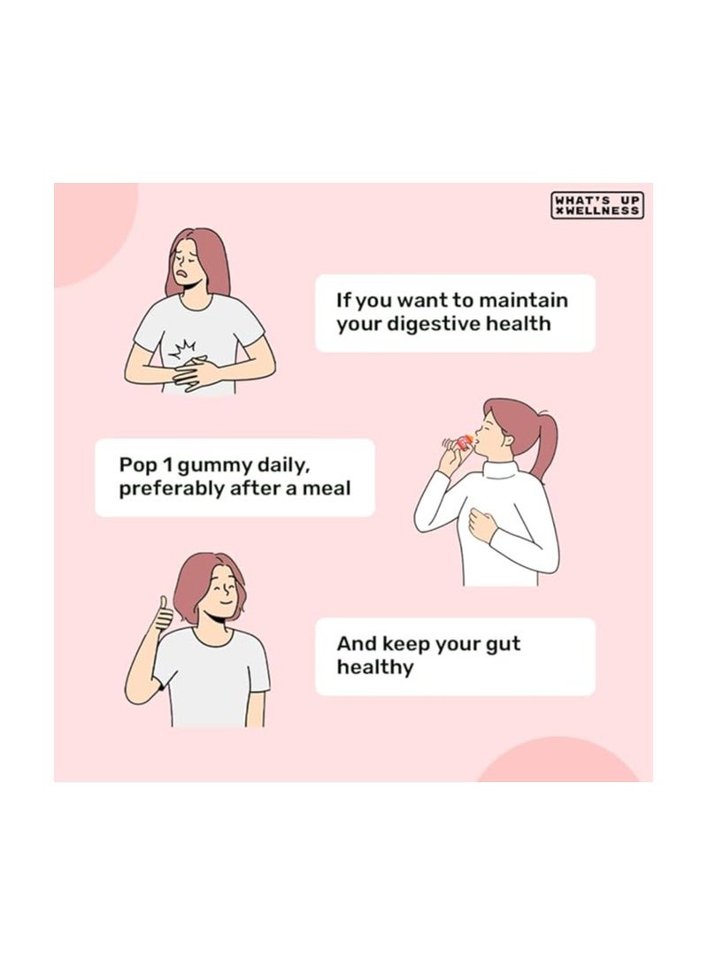 واتس أب مكملات صحة الأمعاء | مكملات البريبايوتكس والبروبيوتكس | لتحسين الهضم | علاج الإمساك والانتفاخ والغازات والحموضة | تقوية المناعة | سلالة أثبتت فعاليتها سريريًا | 15 يومًا (عبوة واحدة) - Image 4