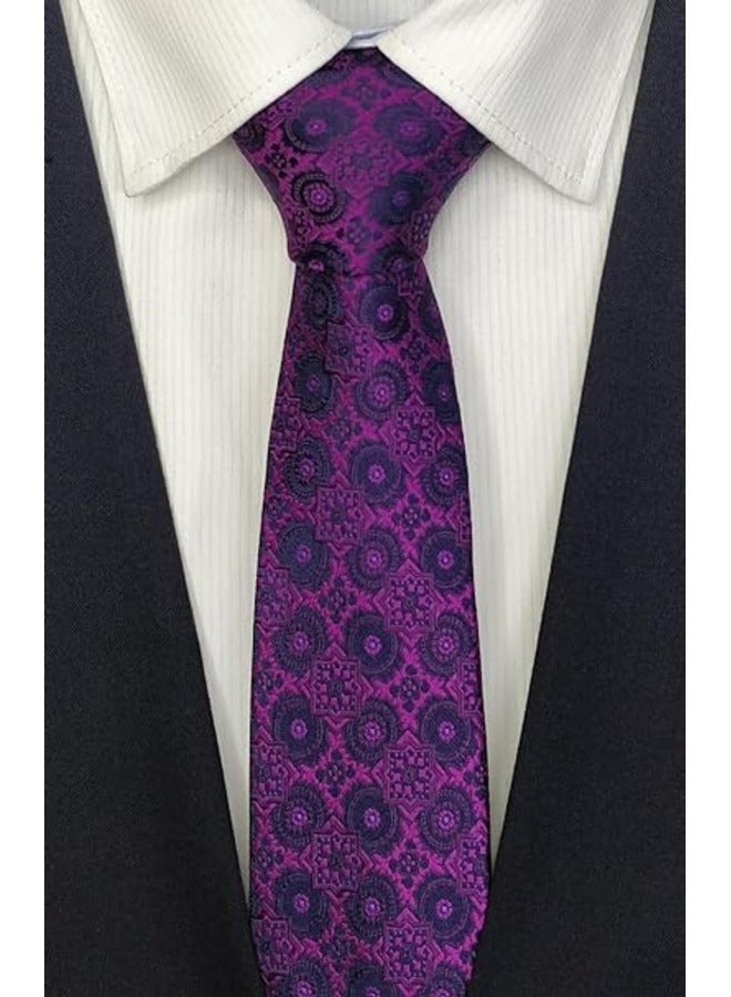 كينج مان ربطة عنق رسمية للرجال - ربطة عنق رجالي - ربطات عنق للقميص والبدلة - نمط ضيق - Image 2