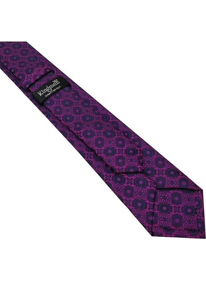 كينج مان ربطة عنق رسمية للرجال - ربطة عنق رجالي - ربطات عنق للقميص والبدلة - نمط ضيق - Image 4