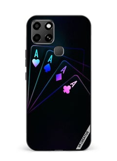 Protective Case Cover For Infinix Smart 6 Cards A Design Multicolour