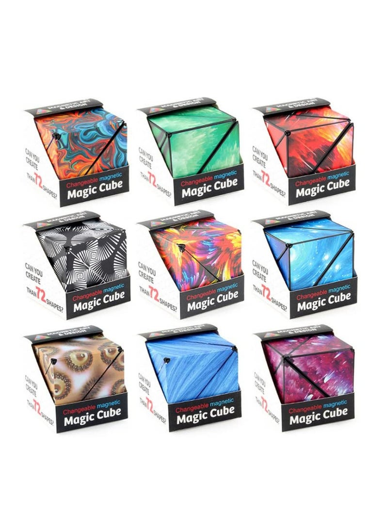 Shape Shifting Box - - Extraordinary 3D Magic Cube – Cube Fidget Toy Transforms Into Over 70 Shapes(Flower) - Image 5