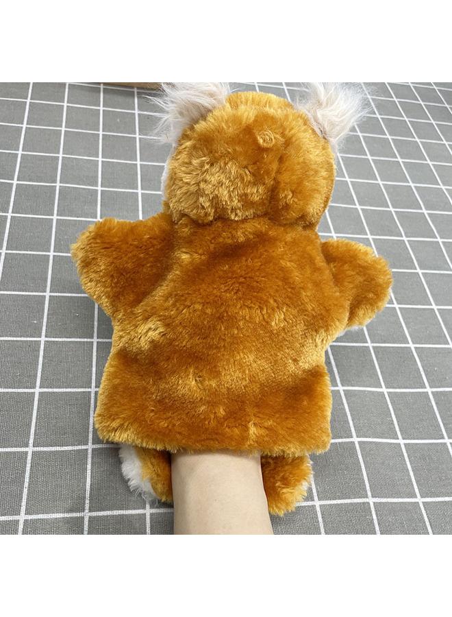 Bluejw New Plush Toy Hand Doll Family Parent-child Kindergarten Children Tell Stories To Appease Animal Doll Owl - Image 4