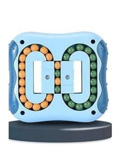 LOULUEN Relieve Stress Magic Rubik Cube Bean Fingertip Toys 