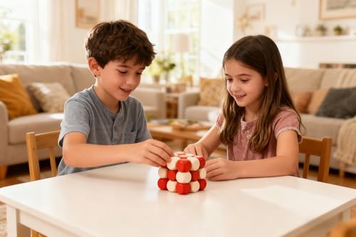 MAGIKON Brain Teaser Cube Puzzle Toy Snake Cube - Image 5