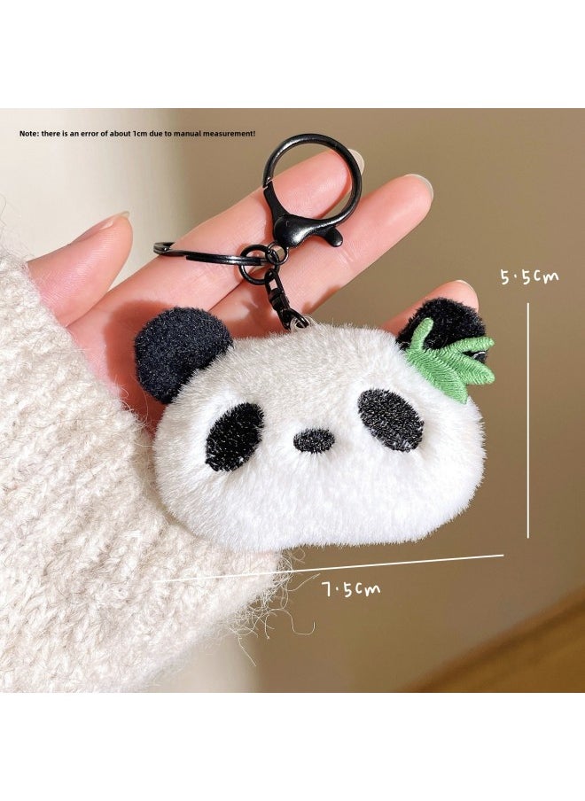 Generic Creative Gifts Do Activities Doll Key Chain Pendant Plush Cute Cartoon Backpack Pendant Night Market Stall-Specifications:Red Panda  - Image 1