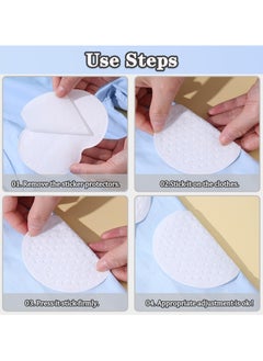 Harse Underarm Sweat Pads 50 Count Armpit Sweat Shields for Women and Men Comfortable Non Visible Strong Adhesive Disposable Pads for Hyperhidrosis Protection  - Image 4