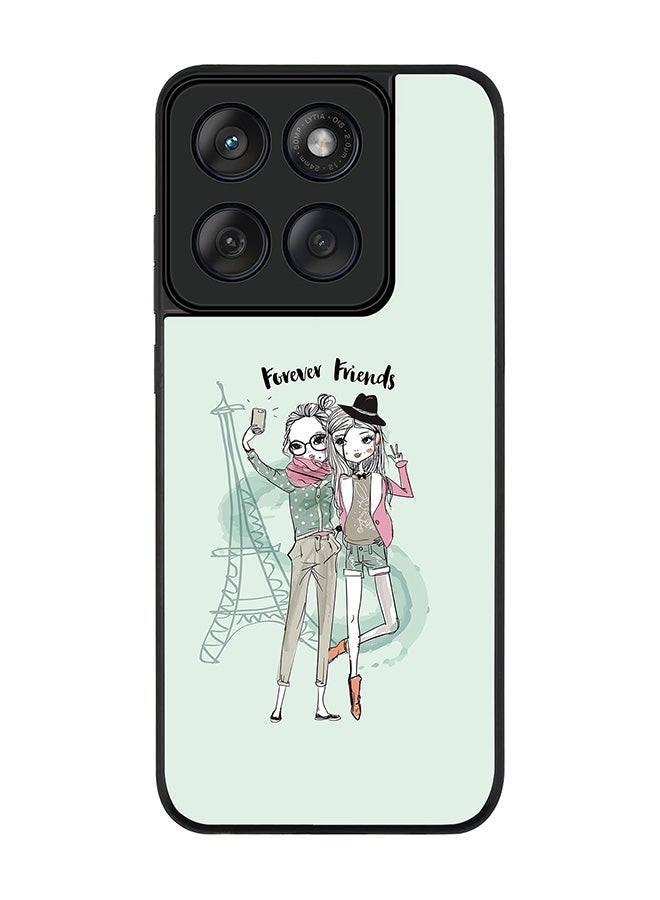 Stylizedd For Motorola MOTO Edge 60 Fusion/ Edge 60 Case,Slim fit Camera Protection, Shockproof Thin Phone cover  - Forever Friends - Image 1