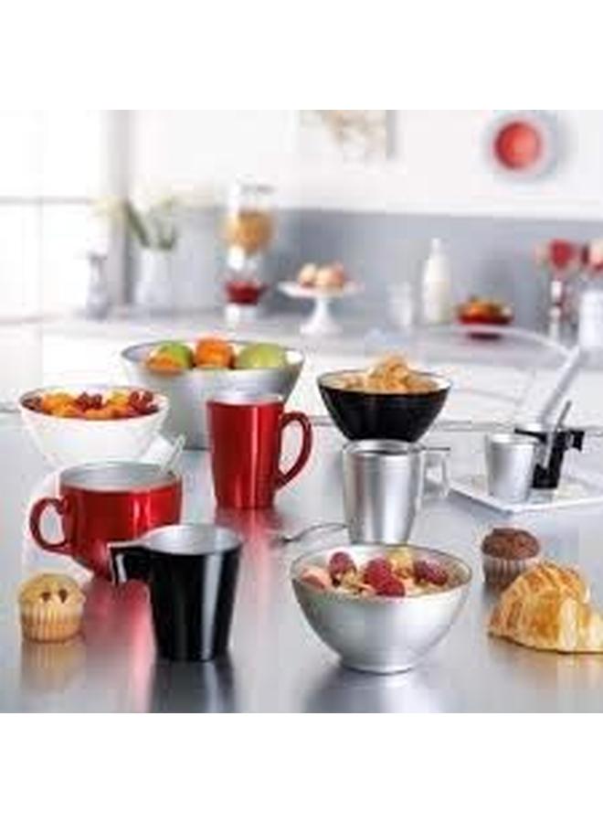 لومينارك طقم مج موكاميا فلاشي 6 قطع فضي صنع في فرنسا - Image 4