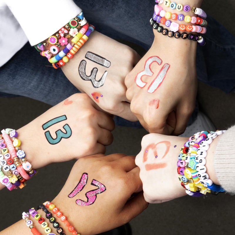 ARTDOT 1642 Pieces Clay Beads for Friendship Bracelets Making Kit, 24 Styles Jewelry Making Supplies Cute Beads Charms with Elastic String and Organizer Gifts for Teens Girls Ages 6 7 8 9 10 11 12 - Image 2