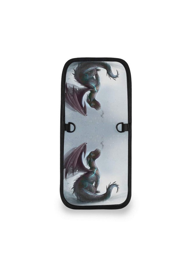 ALAZA Cute Dragon Winter Snow Small Crossbody Wallet Purse Cell Phone Bag Rfid Passport Holder With Credit Card Slots - Image 3