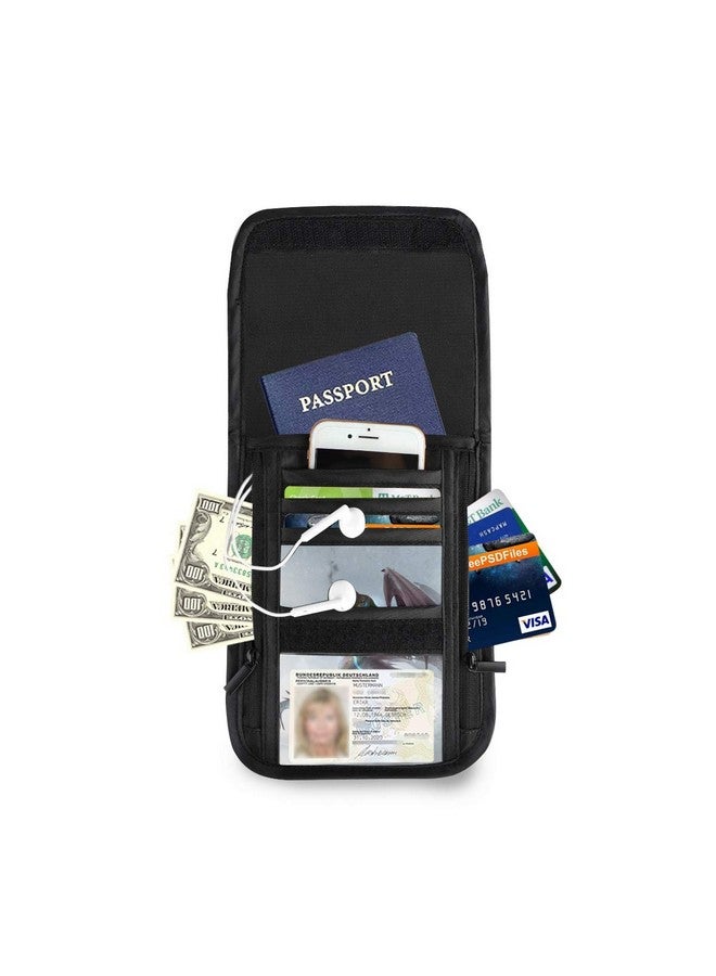 ALAZA Cute Dragon Winter Snow Small Crossbody Wallet Purse Cell Phone Bag Rfid Passport Holder With Credit Card Slots - Image 2