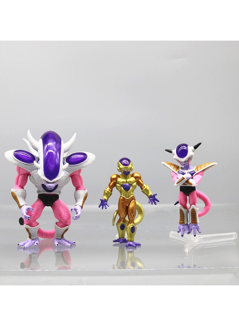 8 Frieza Action Figures, Anime Dolls, Toys Figurines Backpack  - Image 4