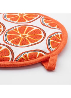 Zaboon Pot holder, patterned/orange  - Image 4