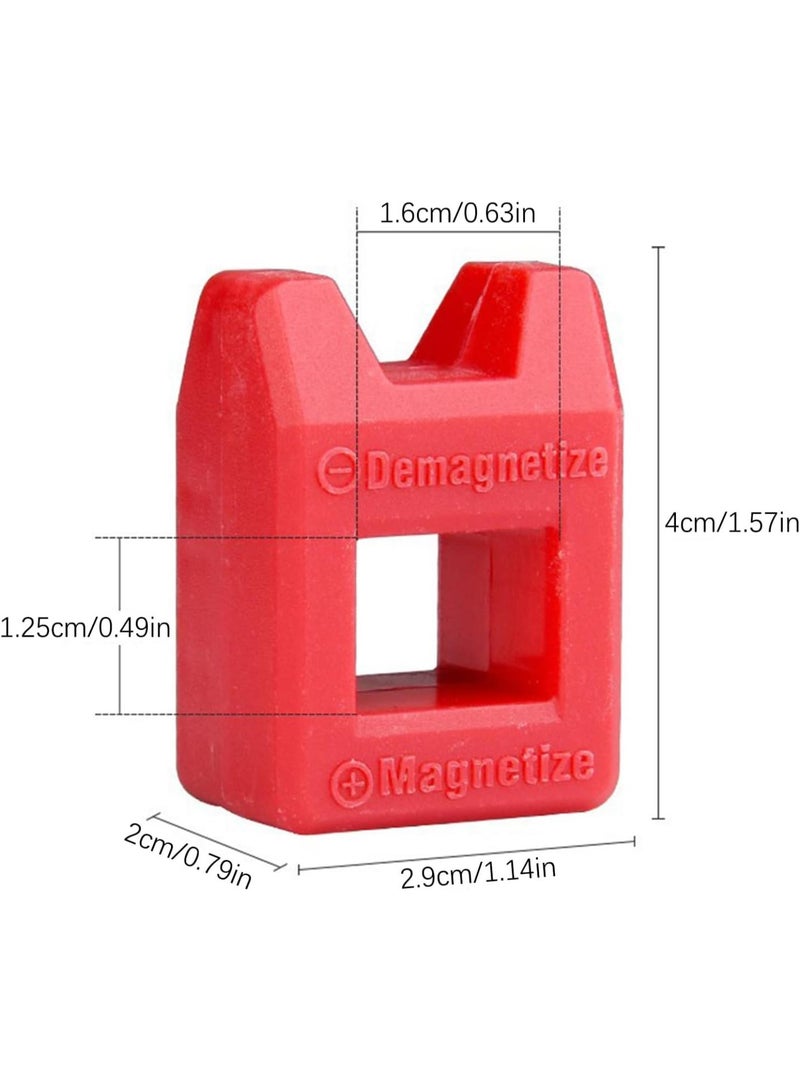 GGOOT 2 in 1 Screwdriver Magnetizers Magnetic Tool for Screwdrivers Tips Screw Bits Practical Small Hardware Simple Operation Screwdriver Magnetizers - Image 3