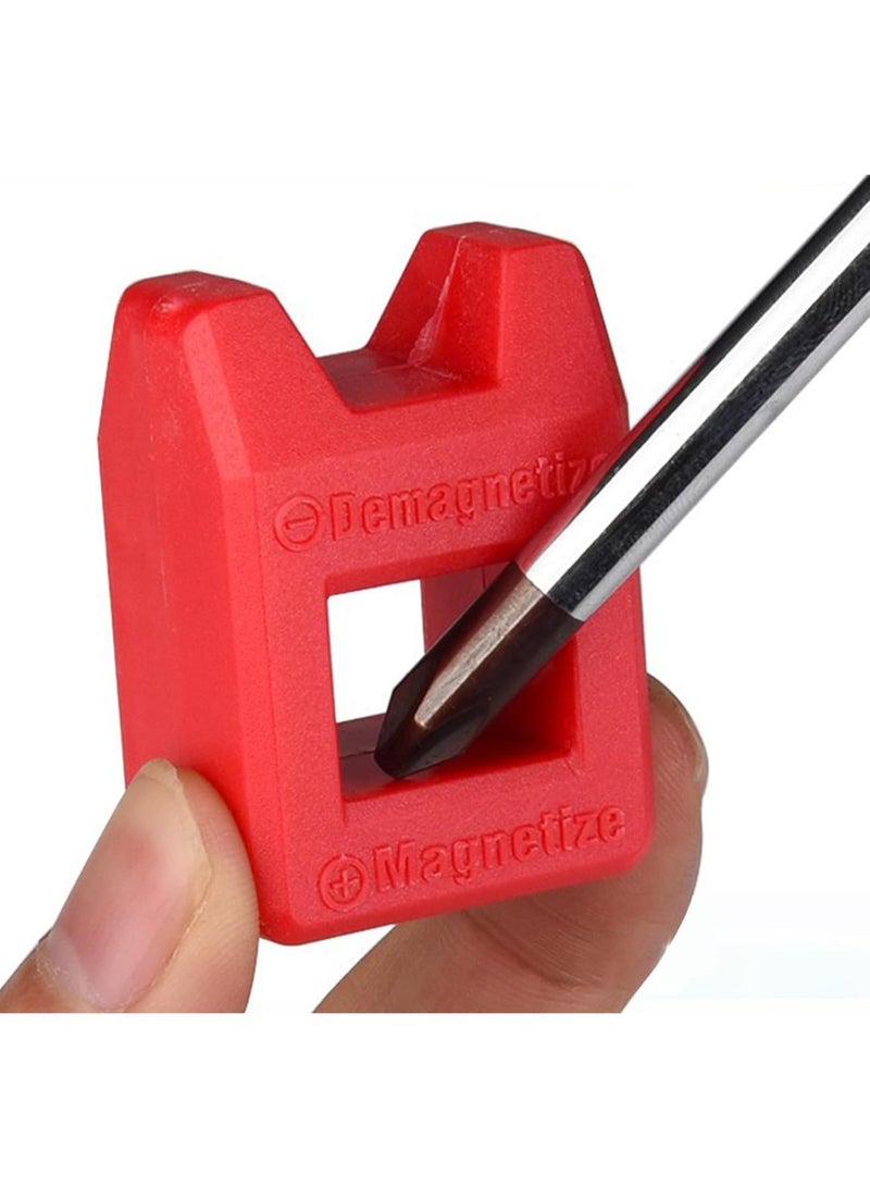 GGOOT 2 in 1 Screwdriver Magnetizers Magnetic Tool for Screwdrivers Tips Screw Bits Practical Small Hardware Simple Operation Screwdriver Magnetizers - Image 5