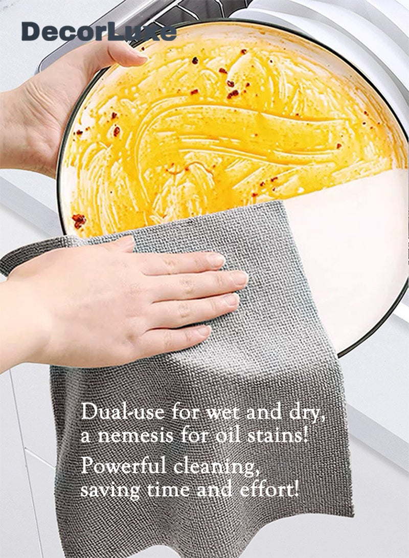 DecorLuxe 20-pcs Removable Disposable Rag. Thickened, Lint-free, Oil-free Multi-use Rag. Pink/Gray/Blue/Green are Available.  - Image 4