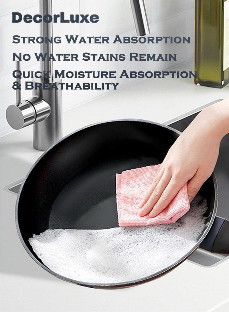 DecorLuxe 20-pcs Removable Disposable Rag. Thickened, Lint-free, Oil-free Multi-use Rag. Pink/Gray/Blue/Green are Available.  - Image 2