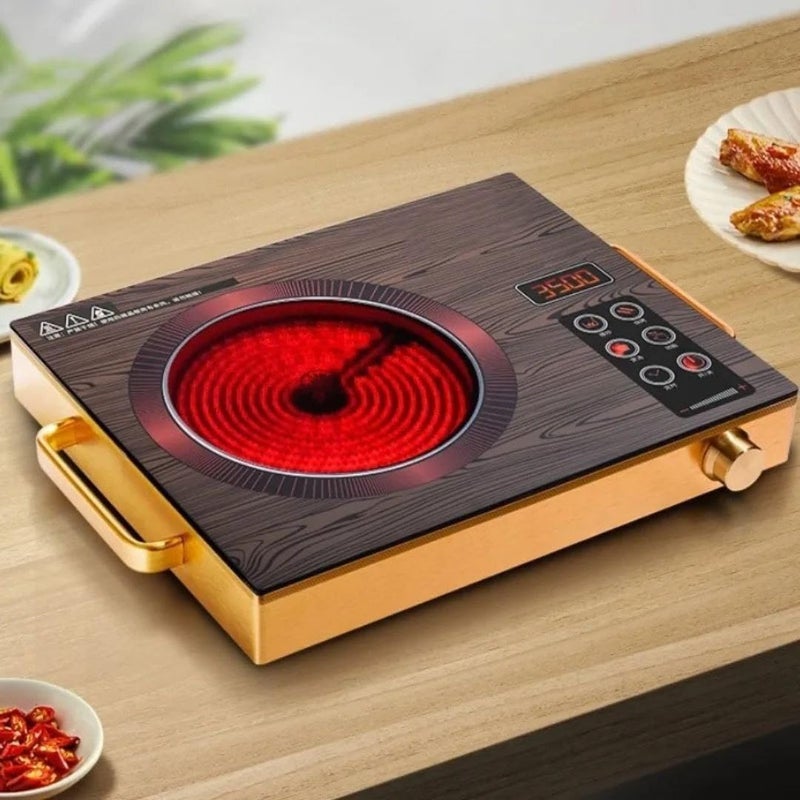 Digital Timer Electric Stove 3500W LED Touch Screen SM001B