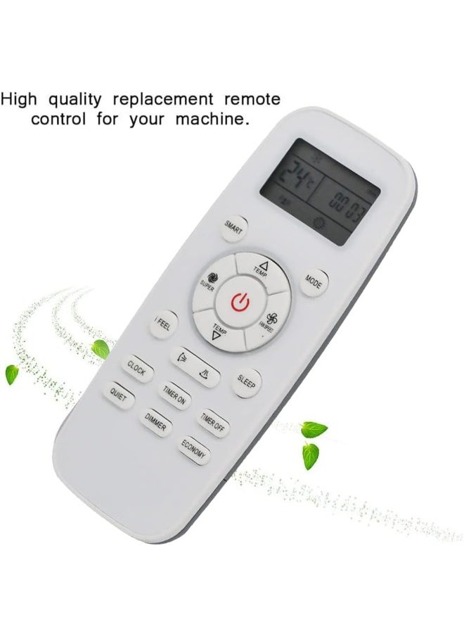 YORK Air Conditioning Remote Control for Hisense York Air Conditioner, Compatible with Original Air Conditioner Remote Control for Hisense York Air Conditioner Remote Control of High Quality Replacements  - Image 4