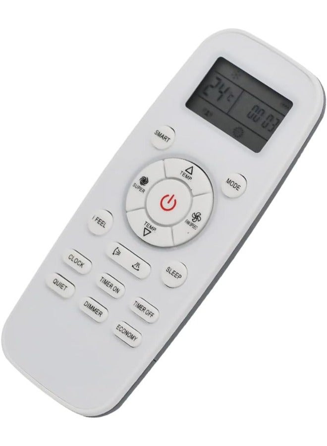 يورك جهاز تحكم عن بعد لتكييف الهواء لمكيف هايسنس يورك (Hisense York)، متوافق مع جهاز التحكم عن بعد الأصلي لمكيف الهواء من أجل التحكم عن بعد من البدائل عالية الجودة - Image 1