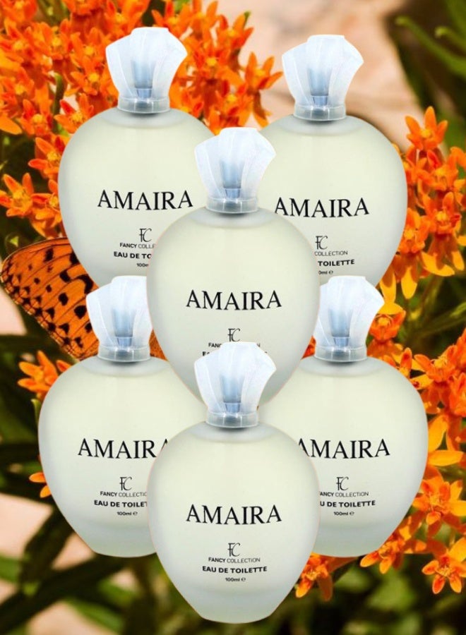 فانسي كوليكشون 6 قطع عطر اماريا 100مل - Image 1