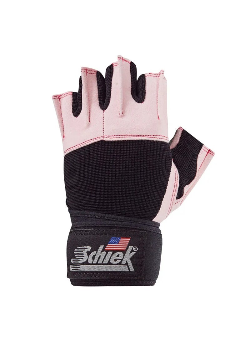 شيك قفازات رفع الأثقال النسائية بلاتينيوم من شيك موديل 540 صغيرة - وردية - Image 1