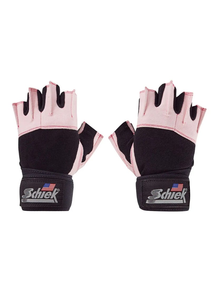 شيك قفازات رفع الأثقال النسائية بلاتينيوم من شيك موديل 540 صغيرة - وردية - Image 2