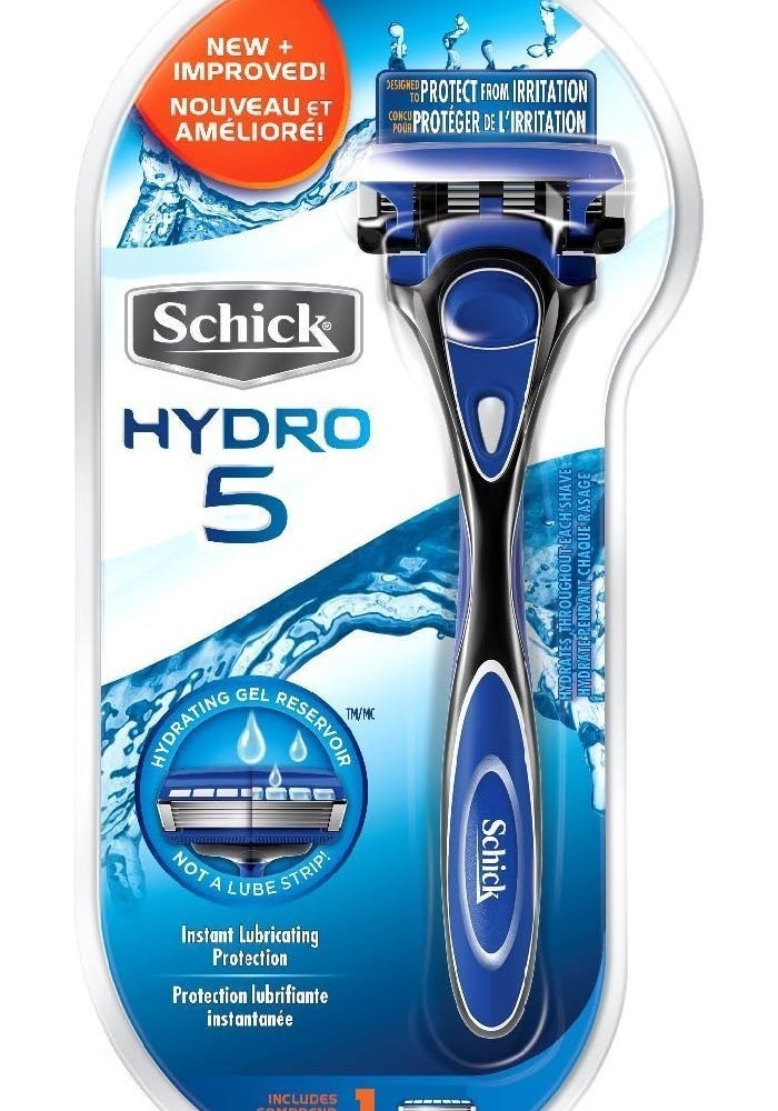 schick شفرة شِك هيدرو 5 مع مقبض واحد وكارترج واحد - شفرات ألترا جلايد للحلاقة السلسة - Image 1
