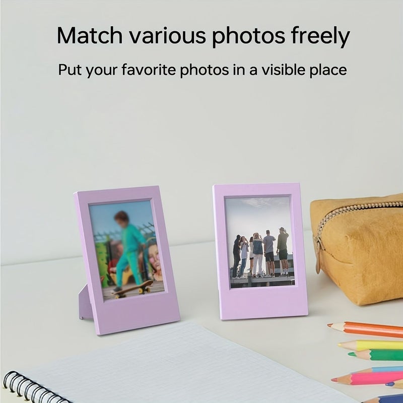Purple Photo Frame for Instax Mini Evo 12 11 9 8 7 Plus Polaroid - Image 1