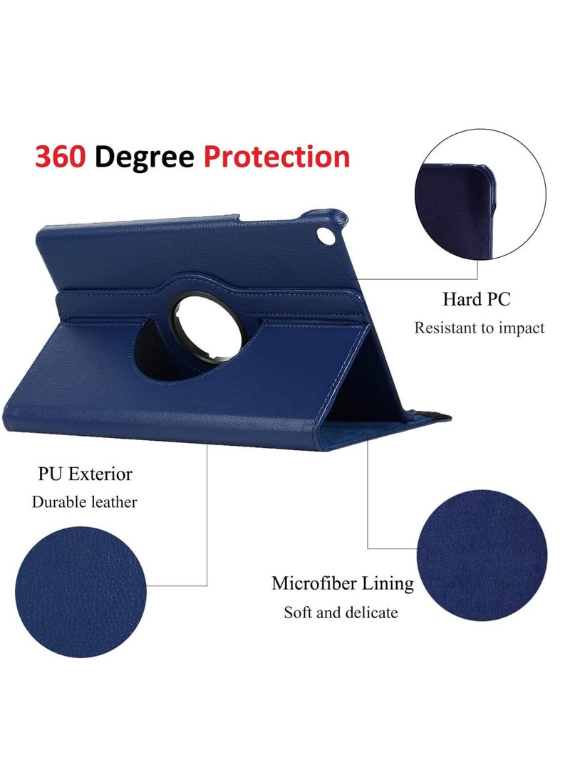 360 Degree Rotating Stand Auto Sleep Wake Folio Leather Smart Cover for Samsung Galaxy Tab S6 Lite 10.4" 2020 Tablet - Image 3