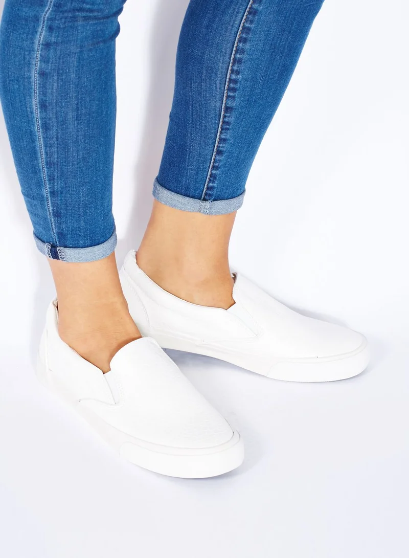 NEW LOOK Molly- Grain Slip Ons
