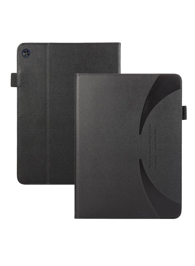 اس-توب جراب لجهاز Huawei MatePad T 10 / T 10s، جراب جلدي بملمس الليتشي، قابل للسحب - Image 2