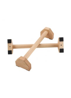 Generic Wooden Push Up Bar Handstand Bars  - Image 1