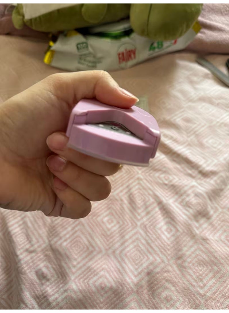 Arabash Corner Cutter Tool 4mm Paper Corner Rounder Punch for Cutting Cards, Photo, Documents Craft Puncher - Purple - Image 4