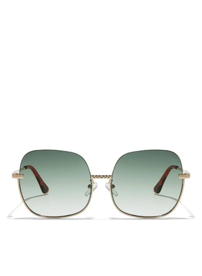 بلاك أوت نظارة شمسية نسائية جي يو ذهب ياباني