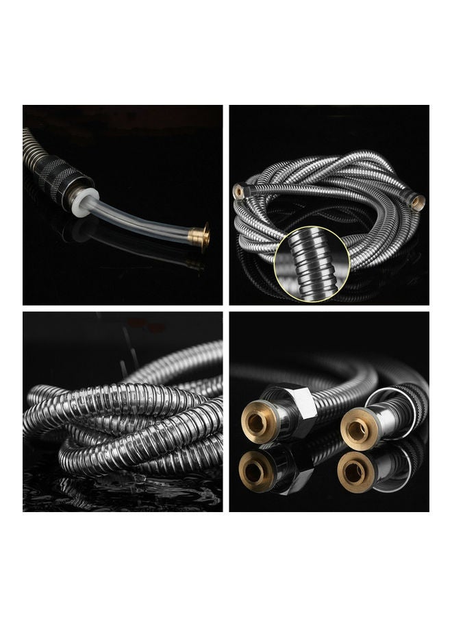 NIBEMINENT Stainless Steel Shower Hose Silver 22.00x3.00x17.00cm - Image 5